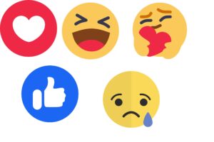 Cant use reactions right now on facebook